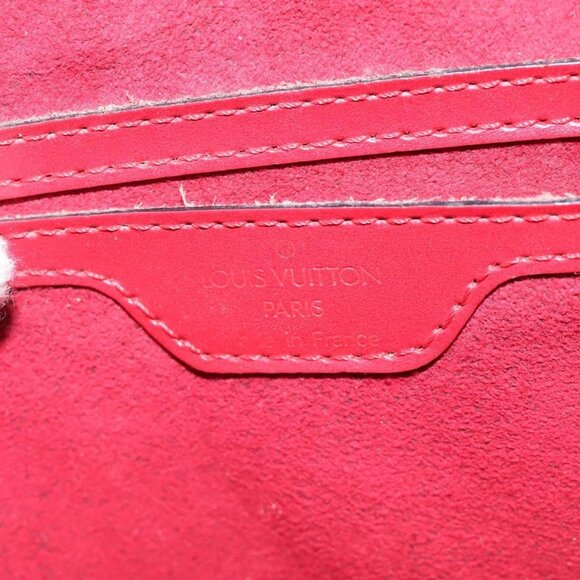 LOUIS VUITTON Epi Saint Jacques Shoulder Bag Red M52277 LV Auth 116737 - Picture 11 of 16
